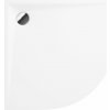 Deante Kerria Plus polkruhová sprchová vanička 90x90 cm biela KTS_053B