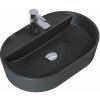 Elita Babette umývadlo 62x41.2 cm oválny pultové umývadlo antracitová RE040620016010