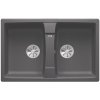 Blanco Lexa 8 granitový drez 78x50 cm sivá/grafitová/ónyxová 524961