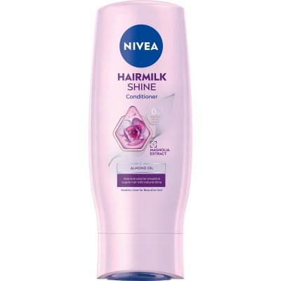 NIVEA Hairmilk Natural Shine kondicionér na vlasy 200ML