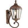 Redo Redo 9656 - Vonkajšia nástenná lampa ESSEN 1xE27/70W/230V IP44 hnedá/patina UN1773 + záruka 3 roky zadarmo + záruka 3 roky zadarmo