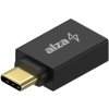 AlzaPower APW-ADTCUA01B USB-C (M) do USB-A (F) 3.2 Gen 1 OTG černý