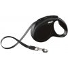 Flexi Classic NEW páska M 5 m čierne (do 25 kg)