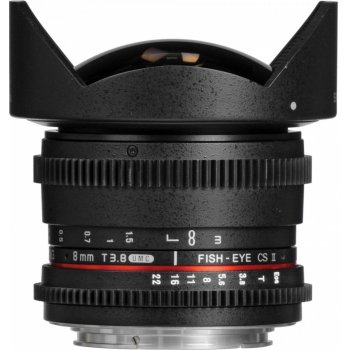 Samyang 8mm T3.8 UMC Fish-Eye CS II Canon EF