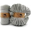 MMboutique bavlněná šňůra 6mm Middle grey Varianta návinu: Rolka