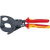 Knipex 9536280 Kliešte na káble račňové 280mm