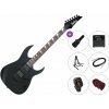Ibanez GRG121DX-BKF Premium SET Black Flat Elektrická gitara