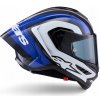 Motocyklová prilba ALPINESTARS SUPERTECH R10 ARIUS HELMET ČIERNA/BIELA/MODRÁ XL