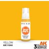 AK Interactive akrylová barva yellow 17 ml