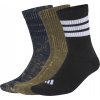 adidas | 3-Stripes Cushioned Crew Stone Wash 3 pairs | viacfarebné| L