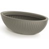 Prosperplast Oválny kvetináč LATIE 58 cm mocca
