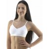 GINA Podprsenkový top s úzkymi ramienkami 07015P biela