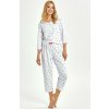 3/4 pyžamko Taro Elodie 3432 3/4 Z25/26 S biela