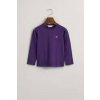 TRIČKO GANT SHIELD LS T-SHIRT PANSY PURPLE