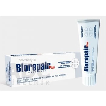 Biorepair Plus Pro White zubná pasta 75 ml