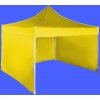 Expodom Párty stan 3x3m – hliníkový, Žltá, 3 bočné plachty