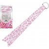 Špirálová gumička s mašľou Invisibobble Wrapstar Cat In The City - ružová (IB-WS-USHP101)