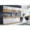 Casarredo KORAL 220/280 kuchyňa, biely lesk/wotan