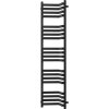 MEXEN - Loop vykurovací rebrík/radiátor 1600 x 375 mm, 837 W, čierna W129-1600-350-00-70