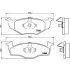 Sada brzdových platničiek kotúčovej brzdy BREMBO P 85 030