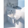 Umývadielko Duravit Starck 3 50x26 cm bez otvoru pre batériu, s prepadom 0751500000