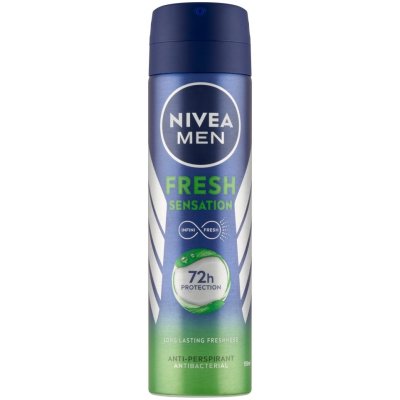 NIVEA Men Fresh Sensation Sprej antiperspirant 150 ml, 9005800365732