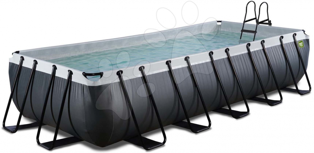 Exit Toys Black Leather pool Bazén s pieskovou filtráciou 540x250x100 cm