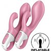 Satisfyer Air Pump Bunny 2 (Pink), nafukovací vibrátor