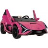 Detské elektrické autíčko Lamborghini Sian 24V – Ružová