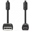 NEDIS kabel USB 2.0/ zástrčka USB-A - zástrčka UC-E6 8-Pins/ pro fotoaparát Panasonic, Fujitsu, Kodak/ černý/ bulk/ 2m CCGL60810BK20