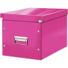 Leitz Click&Store Wow box štvorcový ružový A4