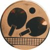 D1-A46/B - Emblém (pr.25mm) STOLNÝ TENIS bronzový