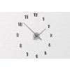 Nástenné hodiny Extender Mini strieborné od ExitoDesign
