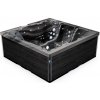 Lovia vířivá vaňa pre 5 osob 220x220x88 cm - L501 Opláštění: Blackstone, Barva akrylátu: Odyssey