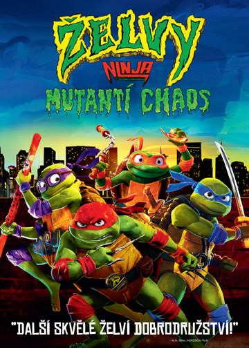 Ninja korytnačky: Mutantský chaos DVD