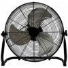 Podlahový ventilátor 50cm 70W Čierny