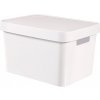 CURVER Úložný box s vekom Infinity 17l biela