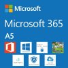 Elektronická licencia: Microsoft 365 A5 for students use benefit (pre študentov zadarmo) predplatné 1 rok, vyúčtovanie ročne