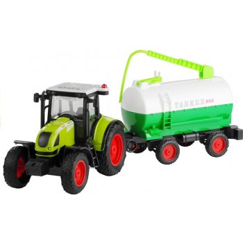 LEANTOYS Farmland detský traktor s cisternou 375 cm