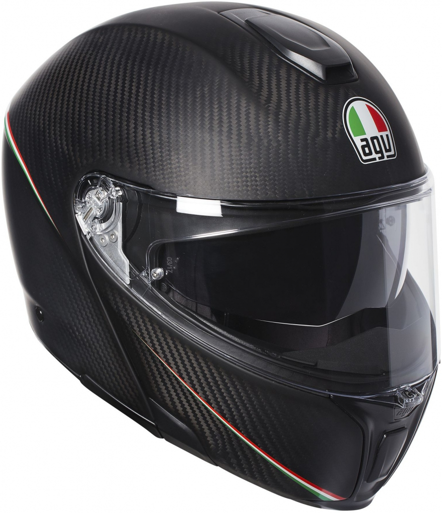 AGV Sportmodular Tricolore Carbon