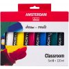Amsterdam Standard sada akrylových farieb 6x120 ml - Classroom (Amsterdam Standard sada akrylových farieb 6x120 ml - Classroom)