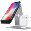 Bestand nabíjacia stanica pre iPhone / AirPods – sivá - možnosť vrátiť tovar ZADARMO do 30tich dní