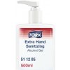 Tork Extra gélový dezinfekčný prostriedok na ruky s alkoholom 500ml