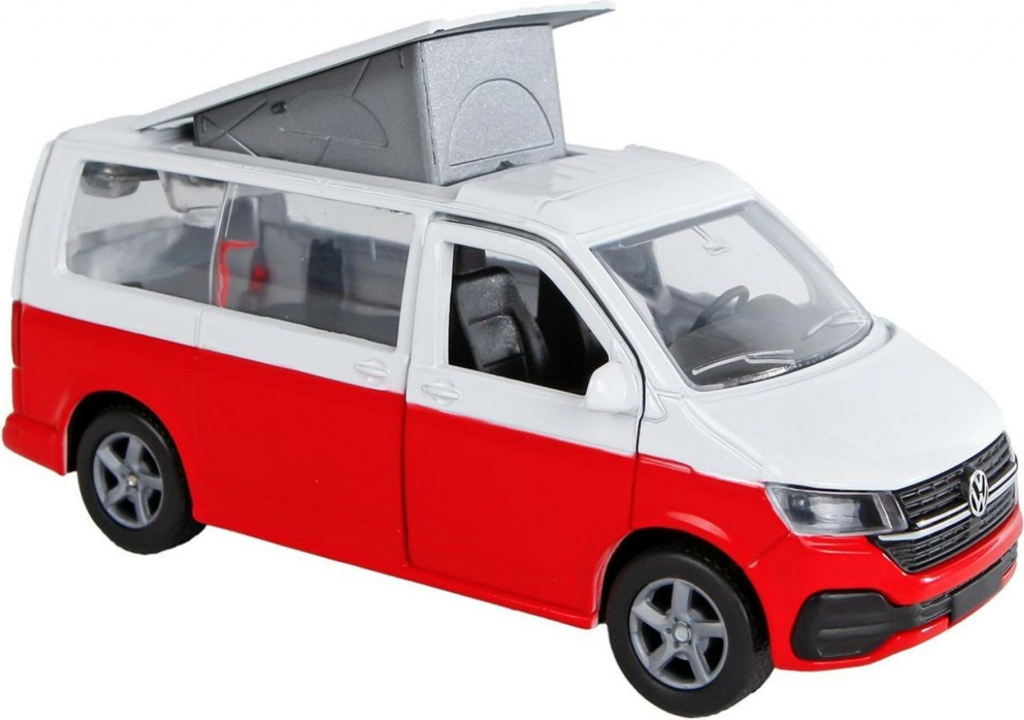 Kids Globe Traffic dodávka Volkswagen 13,5 cm kov spätný chod