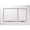 Geberit Omega20 - Ovládacie tlačidlo splachovania, biela/lesklý chróm 115.080.KJ.1