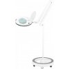 Kozmetická lupa lampa Elegante 6027 60 LED SMD 5D + stativ, biela