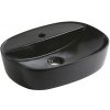 Keramické umývadlo Kerra Kratos 860 na dosku, čierne, KR860_2