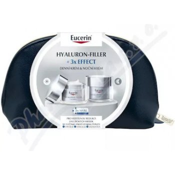 Eucerin Hyaluron-Filler+ 3x Effect denný a nočný krém 50 ml + 50 ml darčeková sada