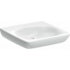 Geberit Selnova Comfort Bezbariérové umývadlo 60x55 cm, bez prepadu, bez otvoru na batériu, biele 502.771.00.7