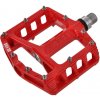 MTB Flat pedály Xpedo Detox Red